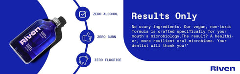 Riven Probiotic Mouthwash for Oral Health