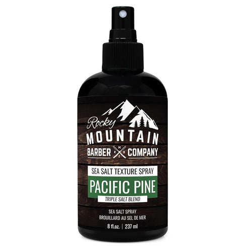 Rocky Mountain Barber Company Sea Salt Spray for Men - Adds Volume and Texture, Light Hold for All Hair Types