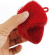 18PCS Silicone Sponge Dish Washing Scrubber, Double-Sided Reusable Non Stick Multipurpose Sponges for Dishes, Fruit,
