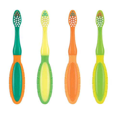 Practicon SmileGoods Y241 Turtle Toothbrush, 24 Tuft Soft Bristle, 72 Individually Packaged Premium Toothbrushes