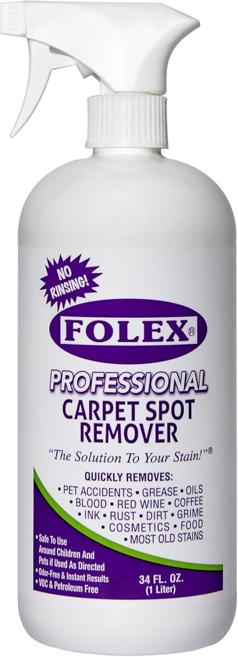FOLEX PROFESSIONAL Carpet Spot Remover, 34 oz
