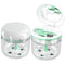 Denture Bath Cup, Retainer Cleaner Case Box, Night Mouth Guard Holder with Drain Tray for Travel Cleaning