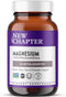 New Chapter Magnesium + Ashwagandha Supplement, 30 ct, 325 mg with Magnesium Glycinate, Gluten Free