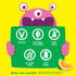 Kids Iron 10mg with Vitamin C 50mg Chewable Tablets - Tasty Natural Flavored - Vegan, Vegetarian, GMO-Free - 120