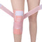 Knee Brace for Women & Men, Compression Sleeve with Strap for Joint Pain Relief, Arthritis, Sports, Pink, X-Large