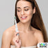 Voom Sonic Pro 3 Rechargeable Electric Toothbrush, Silver with Soft Dupont Nylon Bristles and 2-Minute Timer