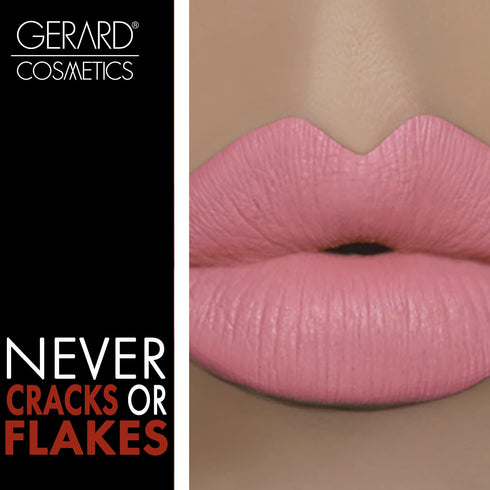 Gerard Cosmetics HydraMatte Liquid Lipstick West Coast, Coral Lipstick with Matte Finish, Long Lasting Non-Drying