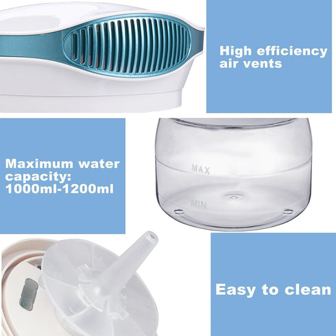 HimAoto Water Air Purifiers for Home, Air Washer Aroma Diffuser, Rainbow Air Purifier, Air Washer Humidifier, Essential
