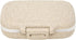 Honbay Vitamin Organizer Box Portable Travel Pill Case Healthy Eco-Friendly Wheat Straw Small