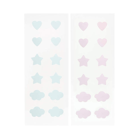 The Crème Shop Cotton Candy Skin Hydrocolloid Acne Patches, Pimple Treatment with Salicylic Acid, 72 Patches