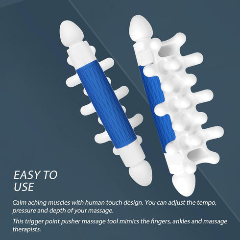 Lalawlife Fascia Massage Tool Blaster for Cellulite - Trigger Points - Muscle Relaxation,Handheld Myofascial Release