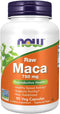 NOW Supplements Maca 750 mg Raw, 90 Veg Capsules for Reproductive Health*