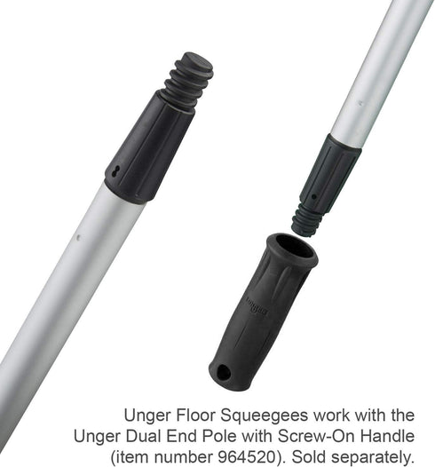 Unger Professional AquaDozer Smooth Surface Straight Floor Squeegee, 24"