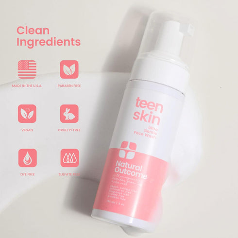 Ultra Gentle Teen Skin Face Wash, 5 oz