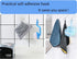 Magic Window Cleaning Brush Set, Hand-held Groove Gap Cleaning Tools for Window Blind and Sliding Door Track
