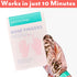 Patchology Rose Renewing Hand Mask - Strawberry Scented Moisturizing Gloves for Dry & Cracked Hands - 1 Pair
