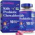 LOVEBUG Probiotics for Kids – Sugar-Free Probiotic Chewables with Prebiotic Fiber for Age 4+, 30 ct