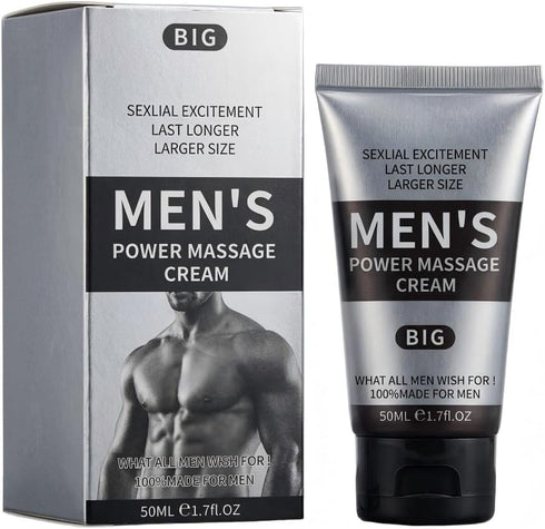 HongTu Male Enhancement Cream Body Cream for Private Part Men's Re-Vitalize Enlargement Cream