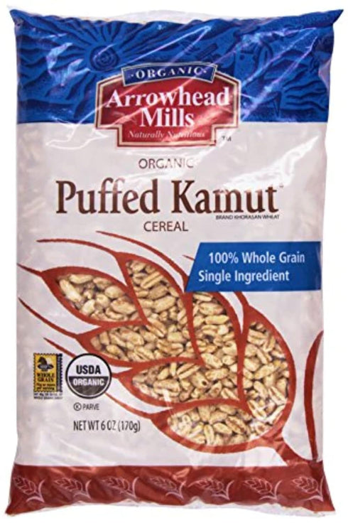 Organic Puffed Kamut Cereal