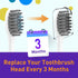 Toothbrush Replacement Heads for Burst Sonic Electric Toothbrush, Soft Bristles for Deep Cleaning and Whitening, White