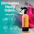 Odor Eliminating Spray - 32 Fl Oz (Pack of 2) - Shoe Deodorizer, Yoga Mat Spray, Boxing Glove Deodorizer, Gym Bag Deodorizer - Shoe Odor Elimination, No Washing Needed, Just Spray & Go