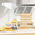TIMEJONS Countertops, 4oz Kitchen Degreaser Spray, Heavy Duty Grease Cleaner for Stove, Oven, Range Hood & Multi