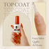 KUPA GelFinity Soak Off Gel, Top Coat Glossy Finish (No-Wipe), 0.5 Fl Oz