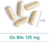 Nutricology Ox Bile 125 mg Supplements for No Gallbladder, Digestive Enzymes, 180 Count