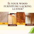 Wood Seasoning Beewax Polish for Wood & Furniture, Metal & Leather, Complete Solution for Furniture Care and Home