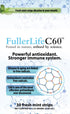 Carbon 60 Antioxidant Dissolvable Strips | Immunity Booster | Pure 99.99% C60 Solvent Free, Fully Dissolved & Dispersed