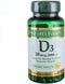 Nature's Bounty Vitamin D3 2000 IU Softgels, 150 ea (Pack of 4)
