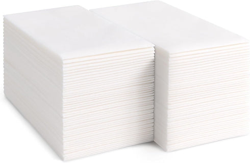Arkwright Disposable Linen Replacement Napkins - Pack of 100 - Strong, Soft