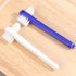Healvian 8pcs Denture Cleaning Brush Set - T-Shaped Denture Special Toothbrush Tool Bagged with Hard Heads for Denture