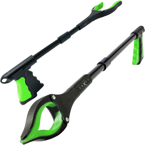 Grabber Reacher Tool, 19 Inch Long Foldable Pick Up Stick, Heavy Duty Trash Picker