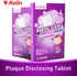 Dental Plaque Disclosing Tablets for Kids & Adults - Shows Plaque by Changing Color, 36 Count