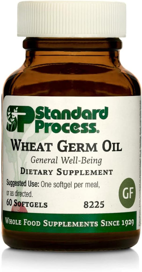 Standard Process Wheat Germ Oil, 60 Softgels - Antioxidant and Immune Support
