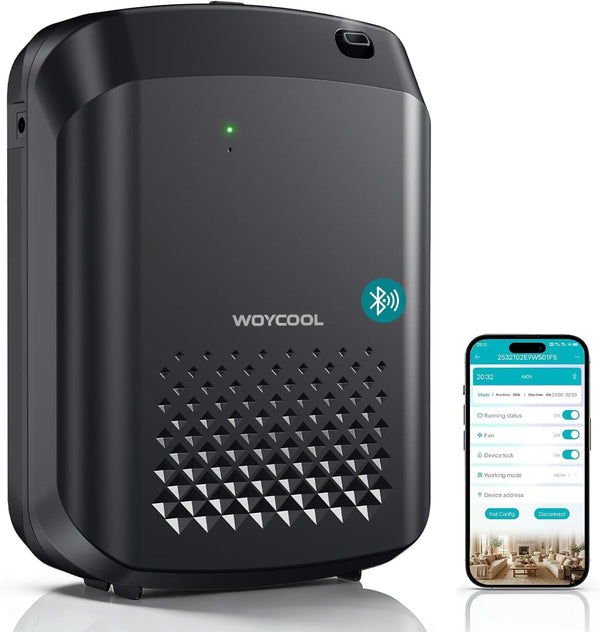 WOYCOOL Essential Oil Diffuser & Smart Humidifier - 400mL Capacity Up to 3200