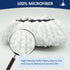 Mop Handle and Mop Base Replacements, 2 Microfiber Mop Head Refills for O Ceda EasyWring 1-Tank Spin Mop System