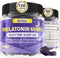 Antioxidant & Brain Support Melatonin 60mg for 50+ Adults - Extra Strength Gummies with B6, Ashwagandha, Magnesium