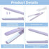 Mini Dual Purpose Curling Iron, Mini Flat Iron, Hair Straightener, 2 in 1 Ceramic Flat Iron & Curler
