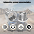 Ywdiml 4PCS M181.5 304 Car Stepped Mounting Bung and Plug, Stainless Steel Vehicle Oxygen Sensor Bung, Automotive