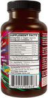 Beet Root Capsules 60 Count - Heart-Healthy Energy with Grape Seed Extract & Ginseng - Vegan Circulation Support