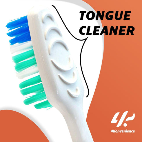 Reach Advanced Design Adult Toothbrush with Soft Bristles, 3 Pack of 7 Count Each, Total 21 Count