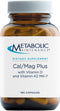 Metabolic Maintenance Cal/Mag Plus - 180 Capsules of Magnesium and Calcium Supplement with Vitamin D3 + K2