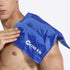 WORLD-BIO Large Flexible Hip Ice Pack - 2 Packs for Hot & Cold Therapy, 11" x 14" Blue