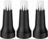 MR.SIGA Electric Spin Scrubber, Detailed Brush Refills, 3 Pack