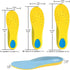 VoMii Unisex Shoe Insoles, Memory Foam, High Arch Support for Men and Women, Plantar Fasciitis Relief