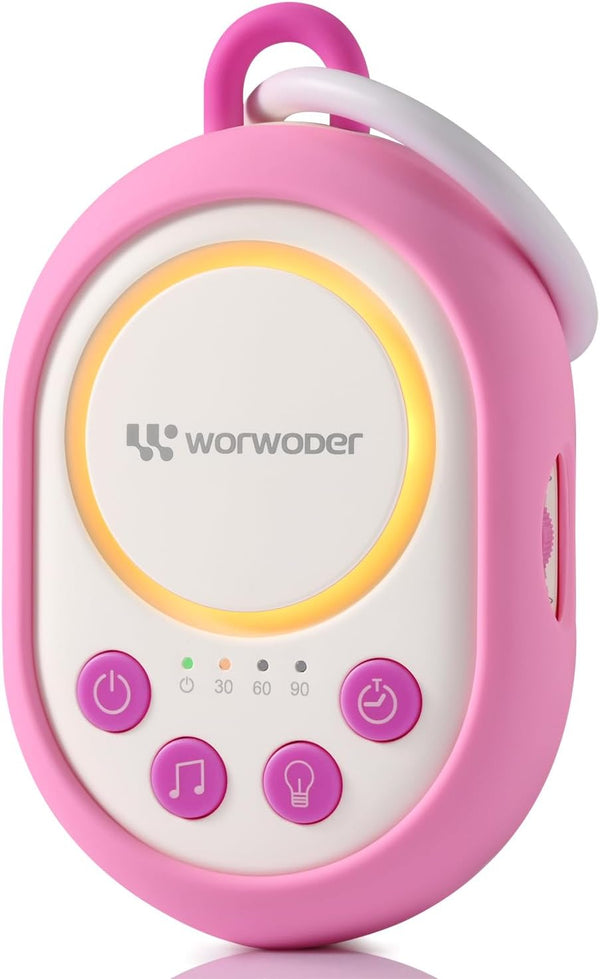 WorWoder 2026 Mom's Choice Awards | White Noise Sound Machine Baby with Night