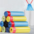 MOLKASIA 2-3 Trash Bags Gallon Drawstring Small Garbage Bags for Office Kitchen Bedroom Colorful Portable Thickened
