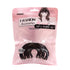 Youxuan 4 Inch Hair Claw for Women, Pretty Grip Clip for Thick Hair, Black